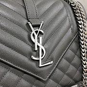 YSL Medium Envelope Bag 487206 Size 24 × 17.5 × 6 cm - 6