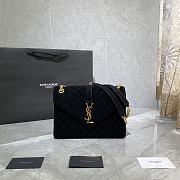 YSL Medium Envelope Bag Frosted 487206 Size 24 × 17.5 × 6 cm - 1