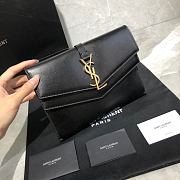 YSL SULPICE's Clutch Black 553566 Size 23 x 17 x 5 cm - 5