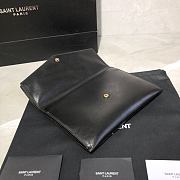 YSL SULPICE's Clutch Black 553566 Size 23 x 17 x 5 cm - 3