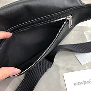 YSL Classic Black Leather Belt Bag 505671 Size 26 x 12.5 x 7.5 cm - 2