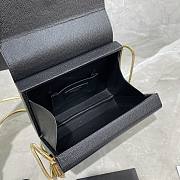 YSL Kate Box Bag Black 593122 Size 18 x 14 x 5.5 cm - 4