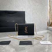 YSL Kate Box Bag Black 593122 Size 18 x 14 x 5.5 cm - 3