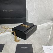 YSL Kate Box Bag Black 593122 Size 18 x 14 x 5.5 cm - 2