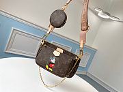 LV Multi Pochette Accessoires Monogram Mickey in Brown M44813 - 1