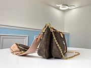 LV Multi Pochette Accessoires Monogram Mickey in Brown M44813 - 6