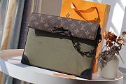 LV Pochette Voyage Steamer Handbag M30583 Size 28 x 21 x 10 cm - 1