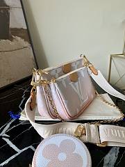 LV Multi Pochette Accessoires Handbag Pink 57634 Size 24 x 13.5 x 4 cm - 6