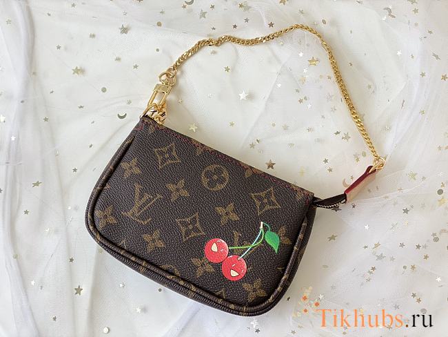 LV Mini Pochette Accessoires M95007 Size 15.5 x 10.5 x 4 cm - 1