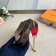 LV Mini Pochette Accessoires N58009 Size 15 × 9.5 × 3 cm - 3