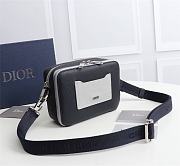 Dior Black Grained Cow Leather Clutch 2CABC120YMJ Size 17 x 12.5 x 6 cm - 6