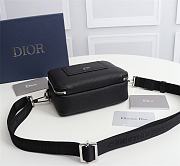 Dior Grained Cow Leather Clutch Black 2CABC120YMJ Size 17 x 12.5 x 6 cm - 6