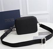 Dior Grained Cow Leather Clutch Black 2CABC120YMJ Size 17 x 12.5 x 6 cm - 4