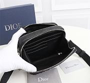 Dior Men's OBLIQUE Pattern Clutch 2OBBC119YSE Size 17 x 12.5 x 6 cm - 6