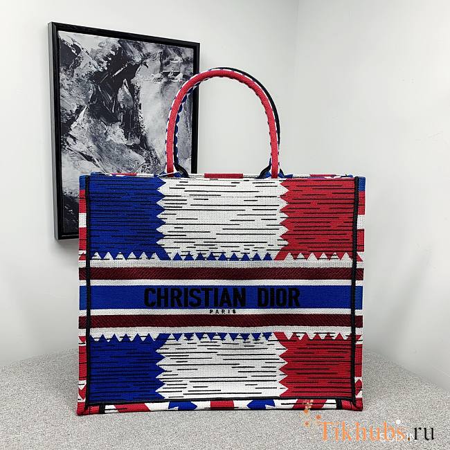 Dior Book Tote Color Series Flat Size 41.5 x 32 x 5 cm - 1