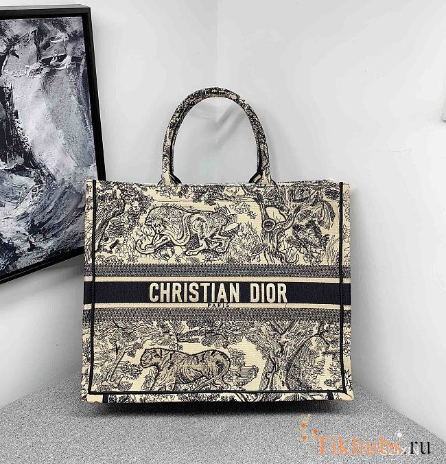 Dior Book Tote Color Series Retro Size 42 cm - 1