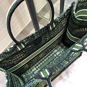 Dior Book Tote Green Size 42 cm - 2