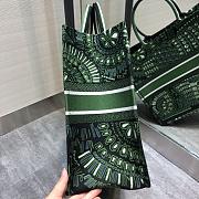 Dior Book Tote Green Size 42 cm - 4