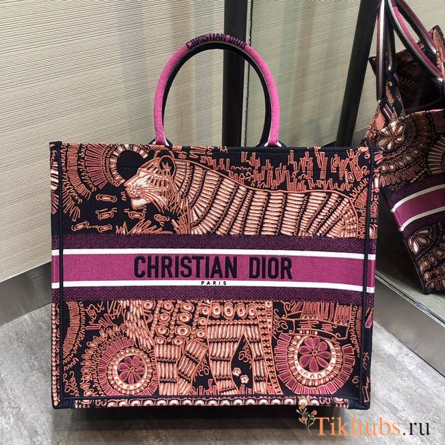 Dior Book Tote Pink Size 42 cm - 1