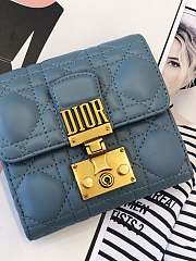 Dior Coin Purse Blue Size 11.5 cm - 5