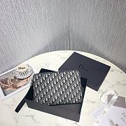 Dior Oblique Jacquard Clutch Size 30 x 20 cm - 1