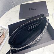 Dior Oblique Jacquard Clutch Size 30 x 20 cm - 4