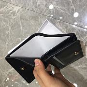 Dior Two-Fold Wallet Black Size 11 x 9 x 3.5 cm - 5