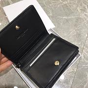 Dior Two-Fold Wallet Black Size 11 x 9 x 3.5 cm - 3