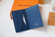 LV Pocket Organiser Watercolour Multicolour M80455 Size 8 x 11 x 1 cm - 3