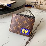 LV Pocket Organizer Monogram Rubber M45787  - 1