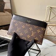 LV Knockoff Slim Purse Monogram Brown M80346 Size 20 x 11 x 0.5 cm - 4