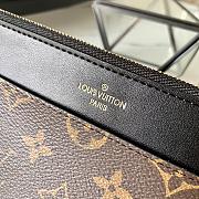 LV Knockoff Slim Purse Monogram Brown M80346 Size 20 x 11 x 0.5 cm - 2