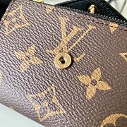 Louis Vuitton Monogram Zoe Wallet M80725 Size 9.5 x 7.5 x 3 cm  - 6