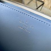 Louis Vuitton Zippy Wallet Blue M80494 Size 19.5 x 10.5 x 2.5 cm - 4