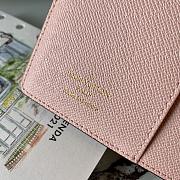 LV Monogram Canvas Print Small Ring Agenda Book Cover Beautiful Girl R20005 Size 10 x 14 cm - 4