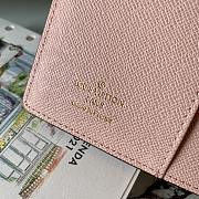 LV Monogram Canvas Print Small Ring Agenda Book Cover Silk Screen R20005 Size 10 x 14 cm - 6