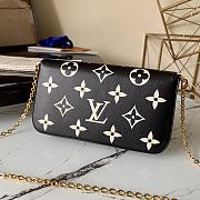 Louis Vuitton Felicie Pochette Black M80482 Size 21 x 12 x 3 cm - 5