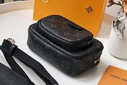 Louis Vuitton Outdoor Pouch Black M30755 Size 15 x 9 x 7 cm - 6