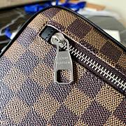 Louis Vuitton KASAI CLUTCH Damier Ebene N41663 Size 24 x 16 x 6 cm  - 4