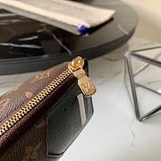 LV Card Holder Recto Verso Damier Ebene Brown N60405  - 4