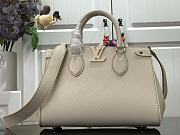 Louis Vuitton Grenelle Tote PM Apricot M57681 Size 27 x 19 x 11.5 cm - 1