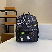 Louis Vuitton Josh Backpack Silk-Screened Map M41473 Size 31 x 42 x 13 cm - 1