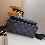 LV Campus Backpack Damier Graphite Canvas in Black N50009 Size 30 x 39 x 13 cm - 6