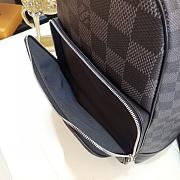 LV Campus Backpack Damier Graphite Canvas in Black N50009 Size 30 x 39 x 13 cm - 5