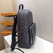 LV Campus Backpack Damier Graphite Canvas in Black N50009 Size 30 x 39 x 13 cm - 4