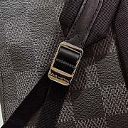 LV Campus Backpack Damier Graphite Canvas in Black N50009 Size 30 x 39 x 13 cm - 2