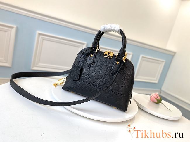 LV Neo Alma BB Monogram Empreinte Black Leather M44858 Size 25 x 18 x 12 cm - 1