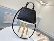 LV Neo Alma BB Monogram Empreinte Black Leather M44858 Size 25 x 18 x 12 cm - 2