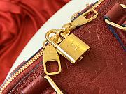 LV Neo Alma BB Monogram Empreinte Red Leather M44858 Size 25 x 18 x 12 cm - 6