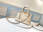 LV Neo Alma BB Monogram Empreinte Cream Leather M44858 Size 25 x 18 x 12 cm - 1